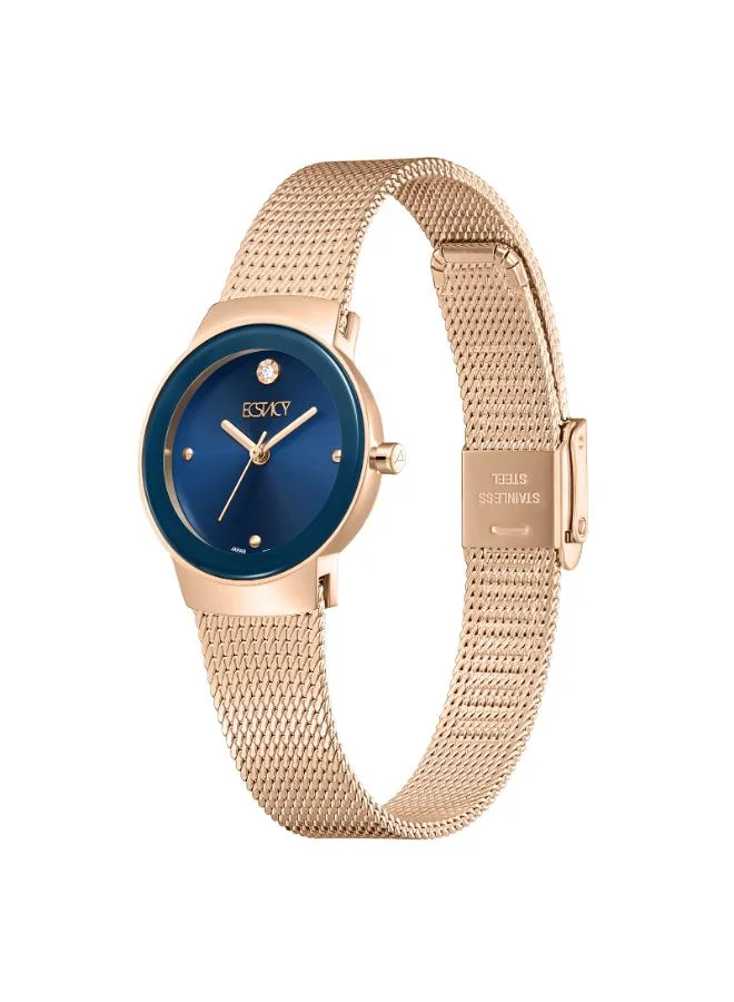 إكستاسي Women's Stainless Steel Analog Watch E25505-RMKN - 26mm mm