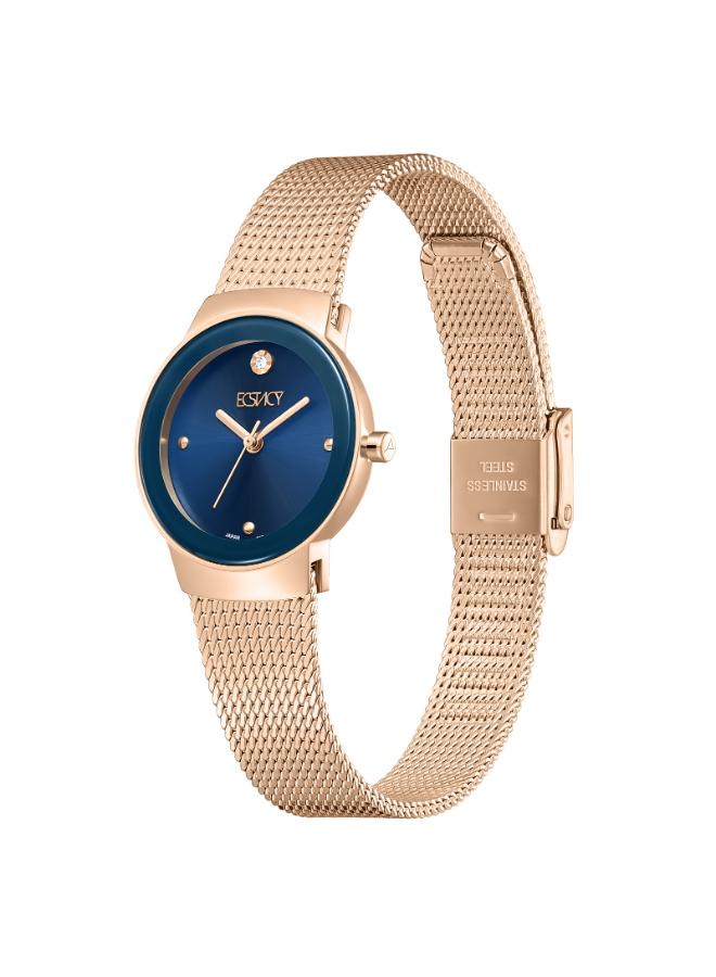 ECSTACY Women's Stainless Steel Analog Watch E25505-RMKN - 26mm mm - Image 2