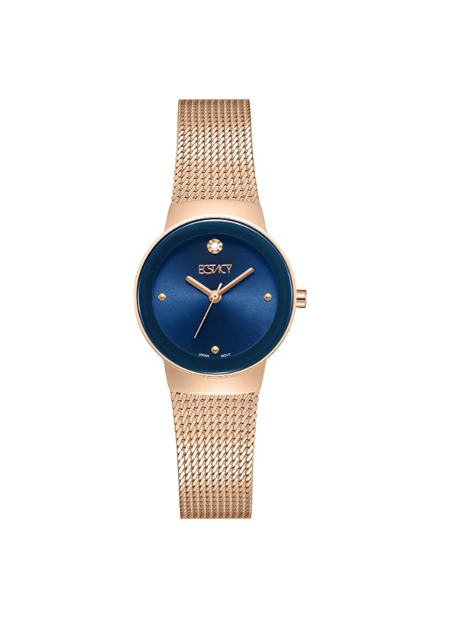 ECSTACY Women's Stainless Steel Analog Watch E25505-RMKN - 26mm mm - Image 1