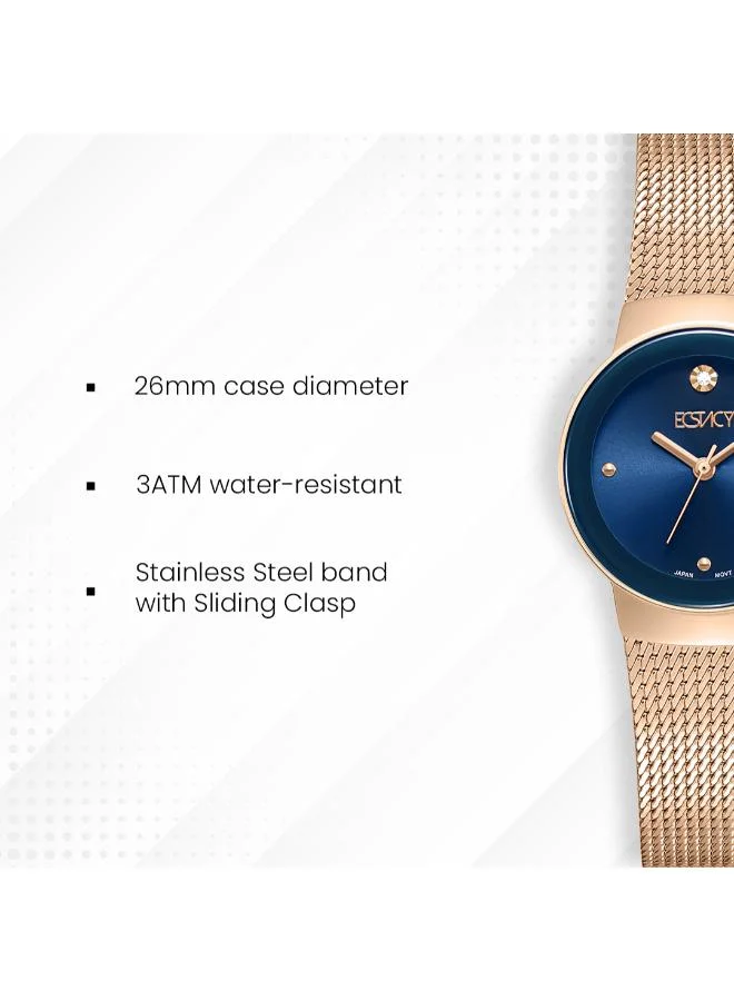 Ecstacy  Women's Stainless Steel Analog Watch E25505-RMKN - 26mm mm for Women | Best Price UAE