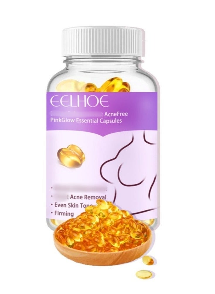EELHOE Bust Capsules - Firming and Nourishing Breast Care Capsules 30pcs - Image 1