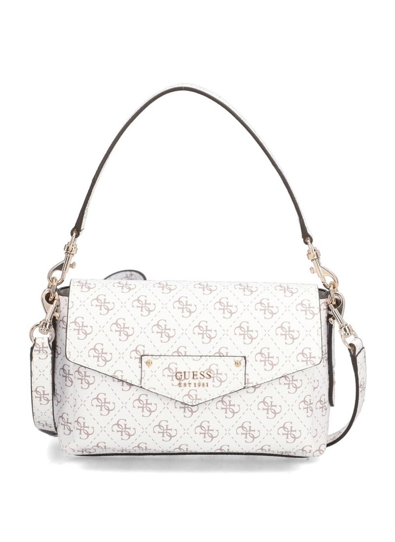 GUESS - Eco Brenton Flap Shoulder Bag - A cool cross body bag with flair - Image 1