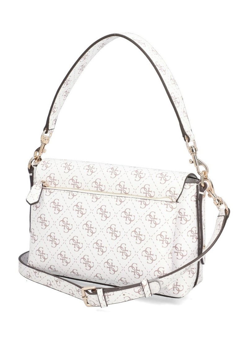 GUESS - Eco Brenton Flap Shoulder Bag - A cool cross body bag with flair - Image 1