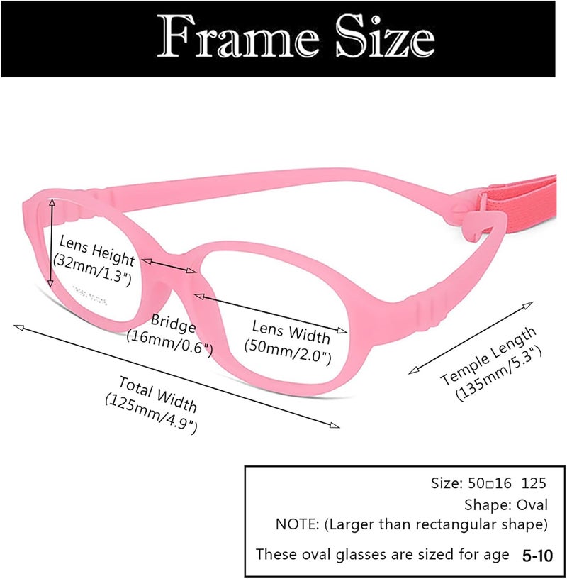 AQWANO Children Optical Glasses Frame tr90 Flexible Bendable One-piece Safe Eyeglasses Girls Boy - Image 4
