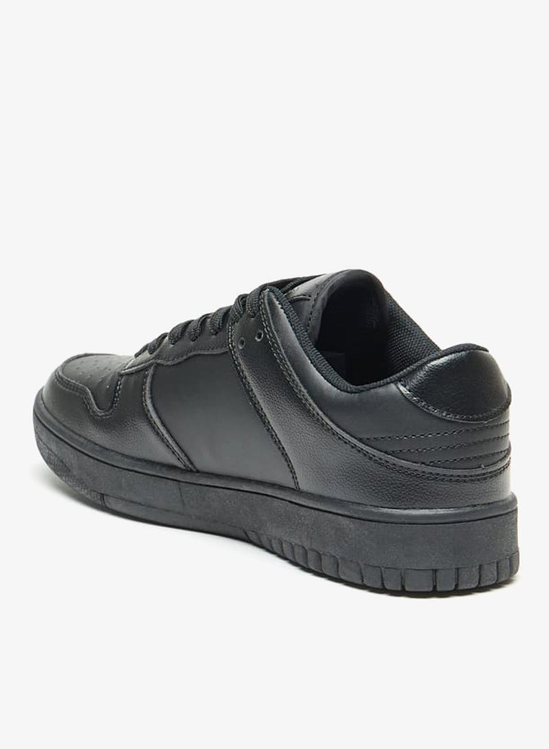 Oaklan by Shoexpress Womens Textured Lace-Up Sneakers - Image 2