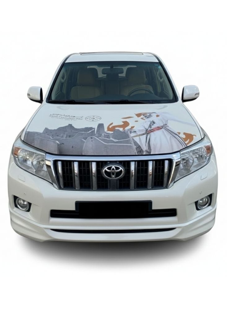 Premium Saudi Founding Day Car Hood Cover Decal – Traditional Heritage Design Vehicle Decoration for National Celebrations - Image 2