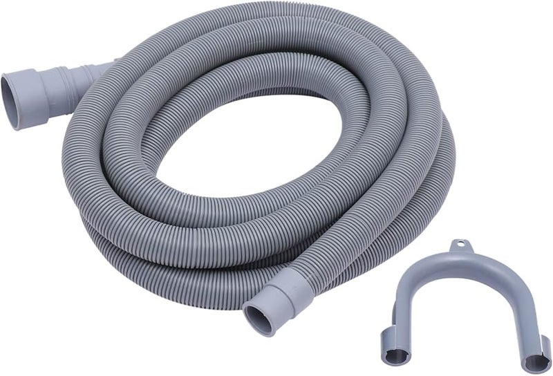 3M Washing Machine Drain Hose Extension Pipe Adapter Included Soft White - Image 2