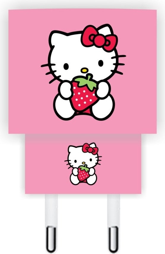 Quart Aksesuar Quart Accessory Iphone 20W Charger Cover Hello Kitty Charger Sticker - Image 1