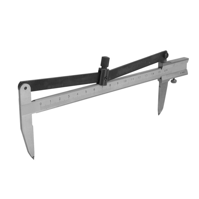 Vernier Caliper with Compass 0‑150mm 0.1mm Resolution Caliper Marking Measuring Tool - Image 2