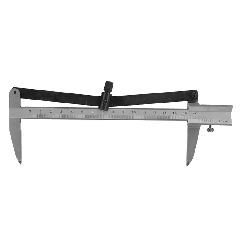 Vernier Caliper with Compass 0‑150mm 0.1mm Resolution Caliper Marking Measuring Tool - Image 3
