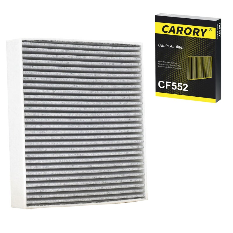 CARORY Cabin Air Filter wActivated Carbon for Nissan Rogue 2125 Altima 1925 Kicks 1725 Pathfinder 2225 Sentra 2025 Versa 2025 Infiniti QX50 1925 QX55 2225 QX60 2225 QX80 1925 - Image 2
