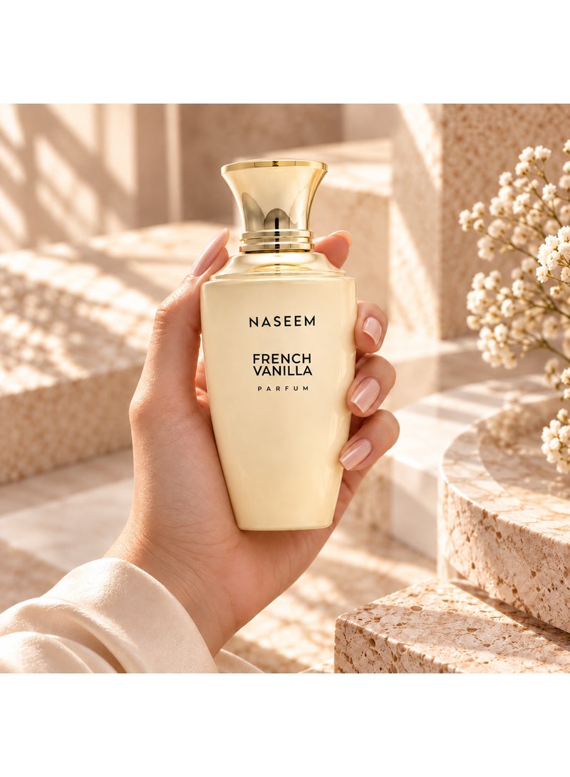 Naseem French Vanilla Eau De Parfum Aqua Perfume for Men & Women - 100ml - Image 3