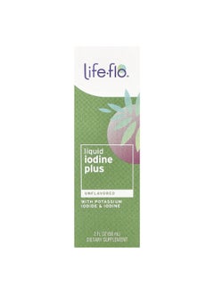 Life-flo Life-flo, Liquid Iodine Plus, With Potassium Iodide & Iodine, Unflavored, 150 mcg, 2 fl oz (59 ml) 
