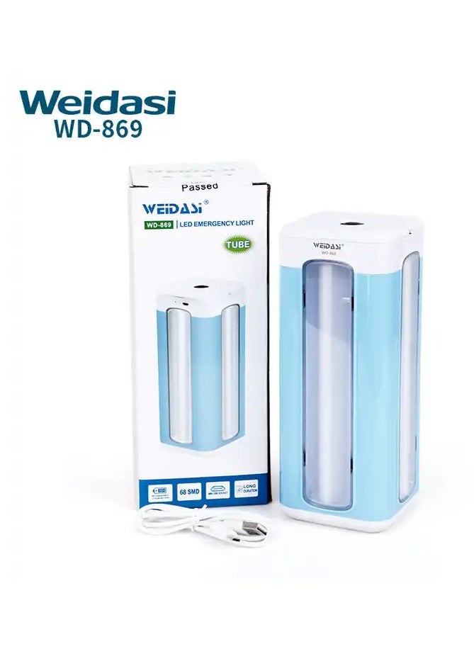 WEIDASI - Rechargeable Emergency Light Hand Lamp  Camping Light - Image 1