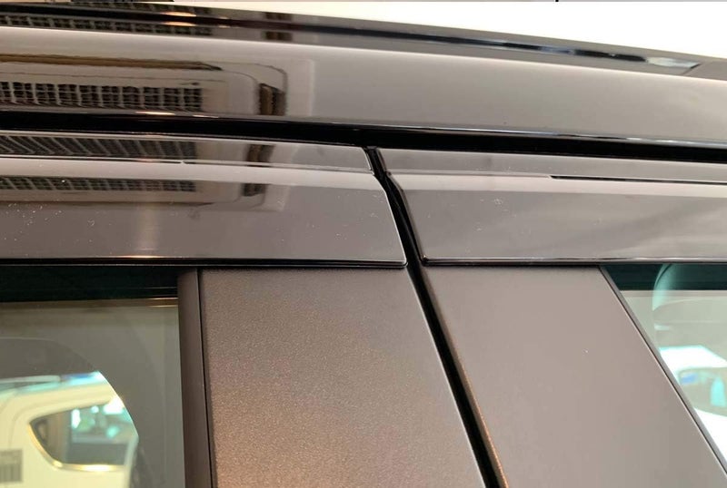 AUTO CLOVER AUTOCLOVER Smoke Black Side Wind Deflectors Window Visors 4p E223 - Image 5