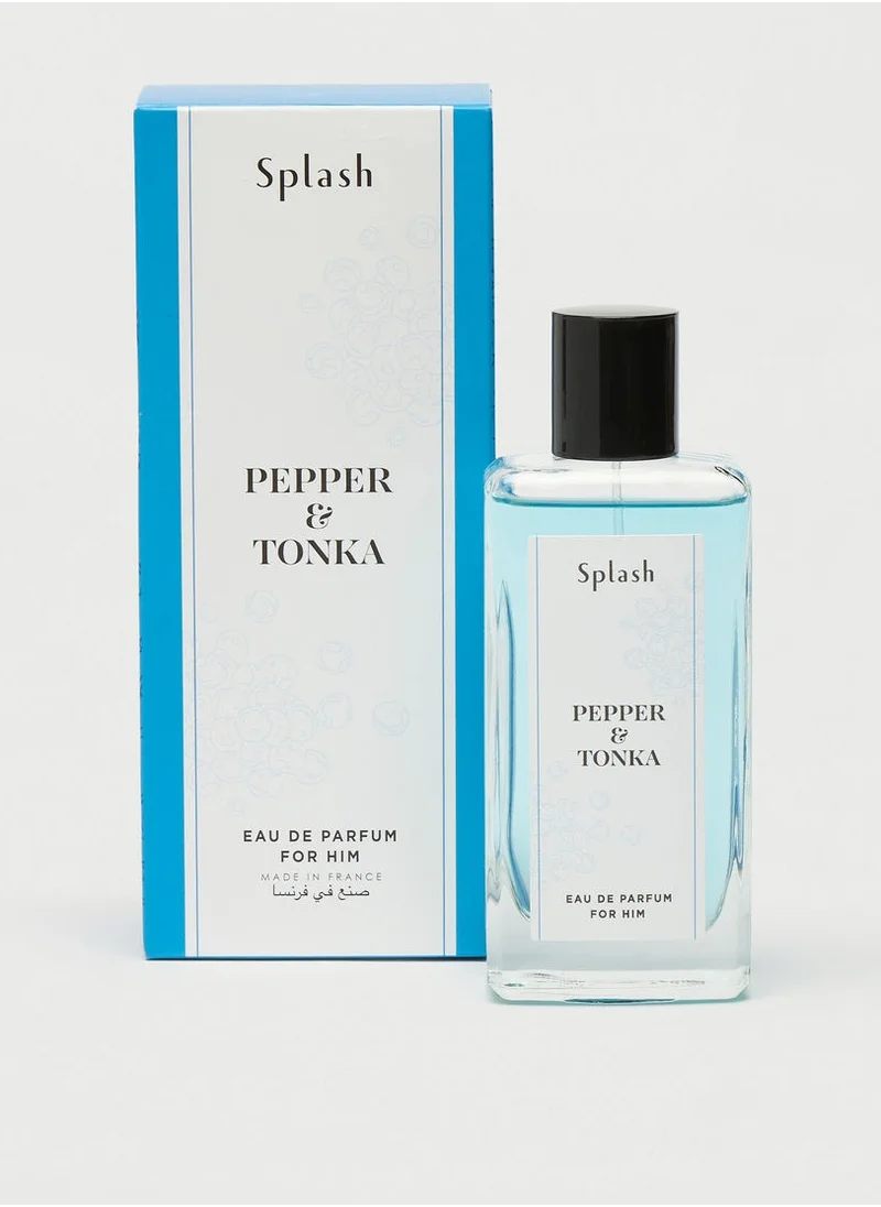 Splash Pepper and Tonka Perfume - 50 ml EDP