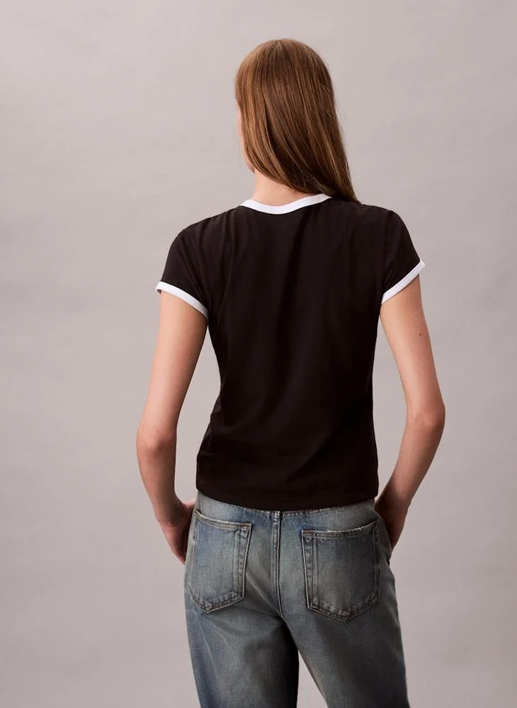 Calvin Klein Jeans Graphic Crew Neck T-Shirt