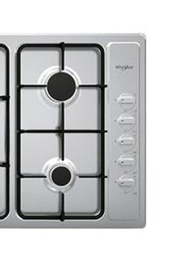 Whirlpool 5-Burner Stainless Steel Gas Stove GMM95T0/IX Stainless Steel - Image 3