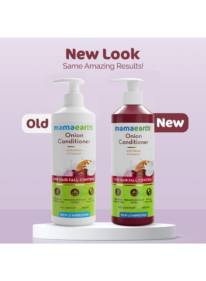 Mamaearth Onion Conditioner For Hair Growth And Hair Fall Control With Coconut Oil - Image 2