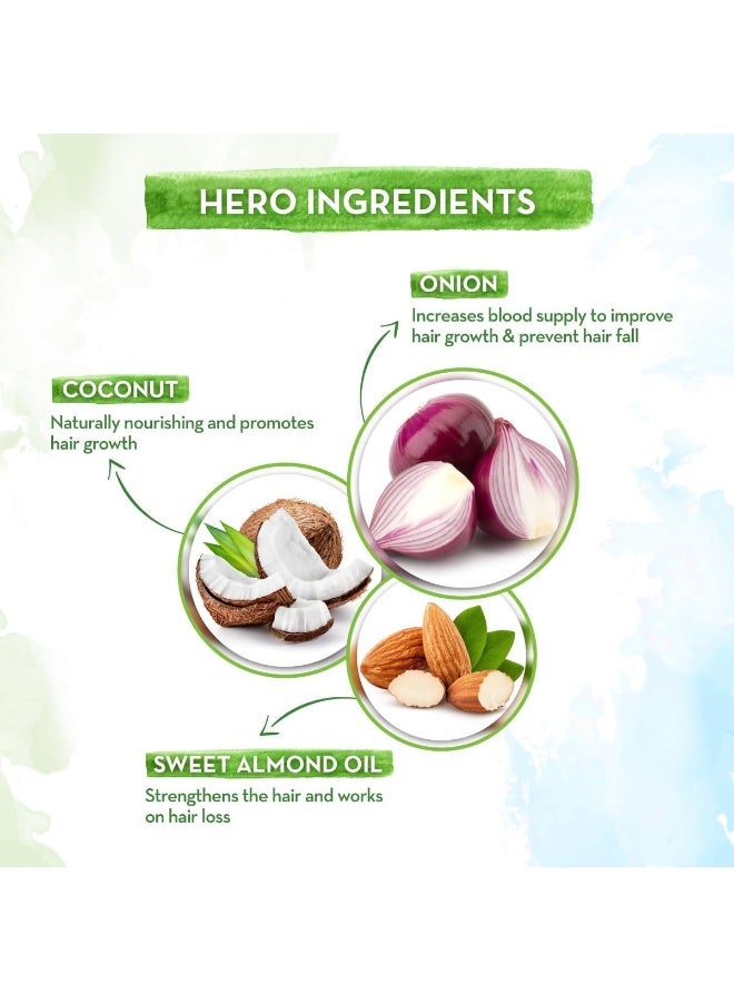 Mamaearth Onion Conditioner For Hair Growth And Hair Fall Control With Coconut Oil - Image 4