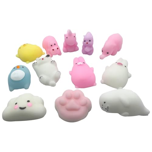 ANAB GI Mini Toys Kawaii Squishies Set Cute Animal Children Toy (Set of 5) - Image 1