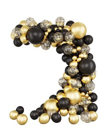 gold black