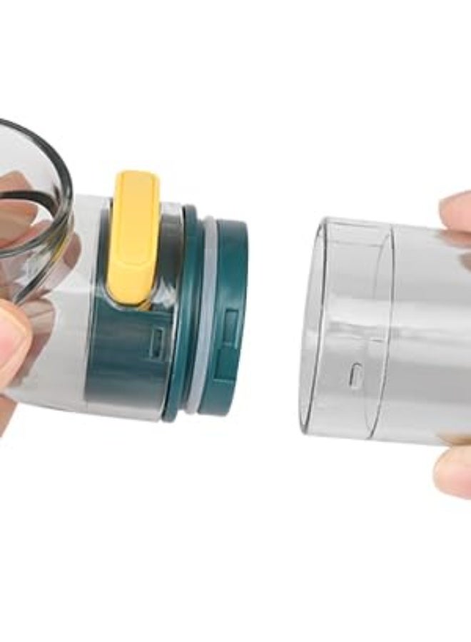 AraHome Salt or Pepper Shaker with Adjustable Pouring Hole - HIPS Plastic Seasoning Controlled Volume Dispenser - Suitable for Pink Himalayan Salt, Table Salt, Black Pepper and White Pepper (3 Pcs) - Image 4