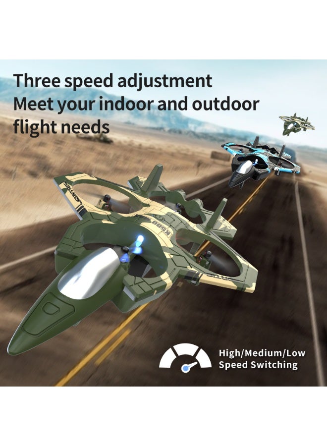 RC Aeroplane 2.4GHz Remote Control 360° Stunt Quadcopter with Altitude Hold & One-Key Takeoff for Children's Gift EPP Foam For Safe Drone for Children - Image 3