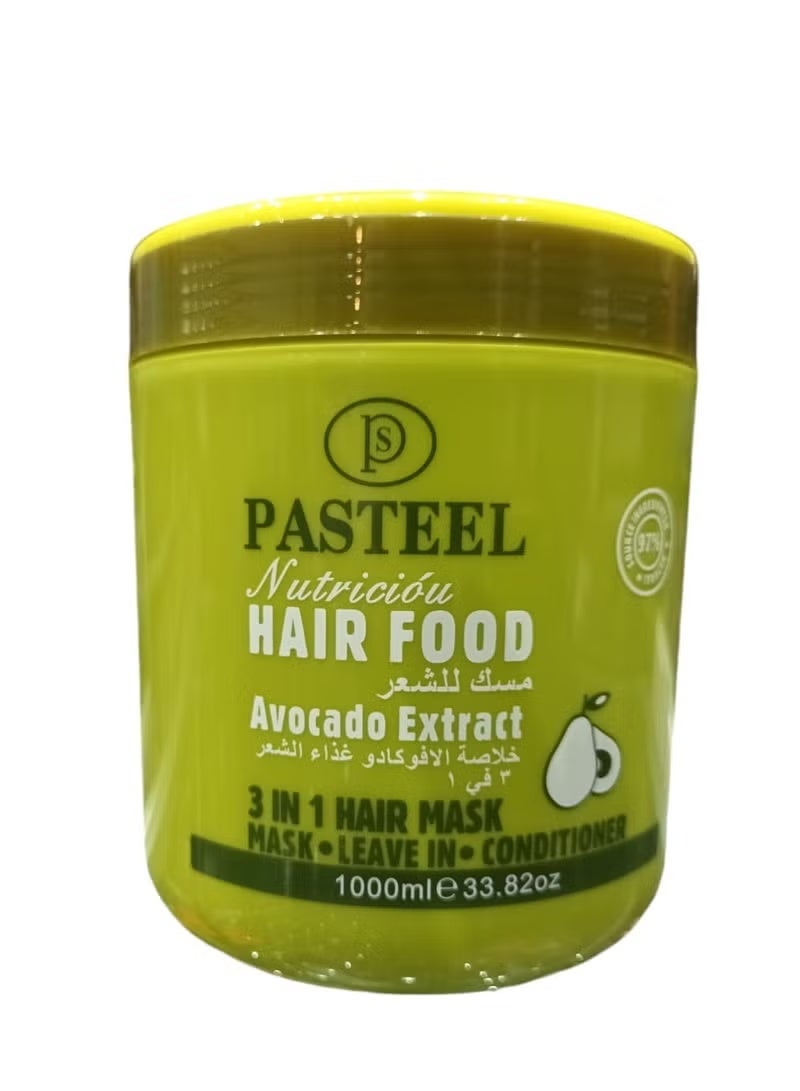 Avocado Hair Mask 3 in 1 Hair Food 1000ml
