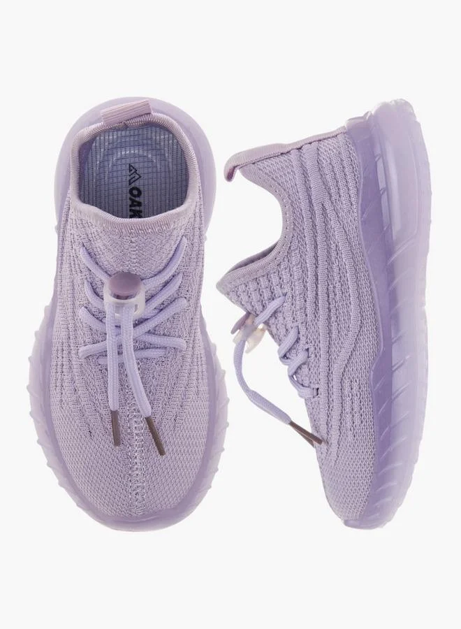Oaklan by Shoexpress LILAC Girls Monotone Sports Shoes with Lace-Up Closure for Women | Best Price UAE