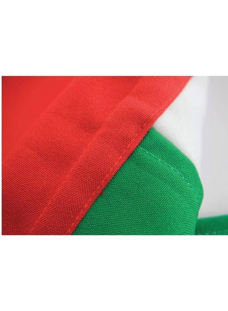 UAE FLAG Much Thicker More Durable UAE Flags 3 m x 1.5 Premium National Flag, Single-Sided Print, Vibrant Colors Visible from Both Sides, Durable & Weather Resistant, Double Stitched, Indoor Outdoor - Image 3