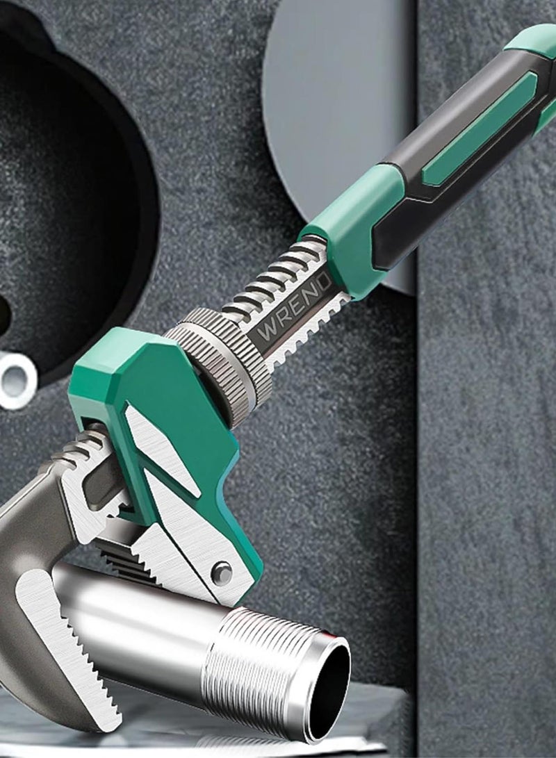 GGOOT Hardware Tool Pipe Pliers Maintenance Pipe Tool Large Opening Heavy Duty Pipe Pliers Heavy Duty Quick Pipe Wrench  - Image 3