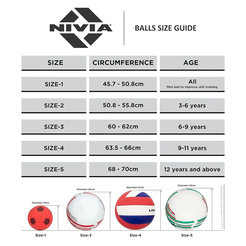 Nivia  Nivia Ashtang 2.0 Soccer Ball - Size 5  | Best Price UAE