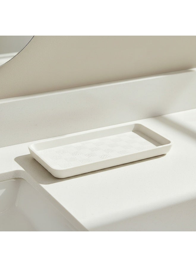 Home Box صينية مناشف بيضاء للمنزل - Image 1