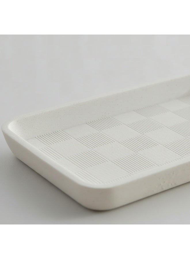 Home Box صينية مناشف بيضاء للمنزل - Image 2