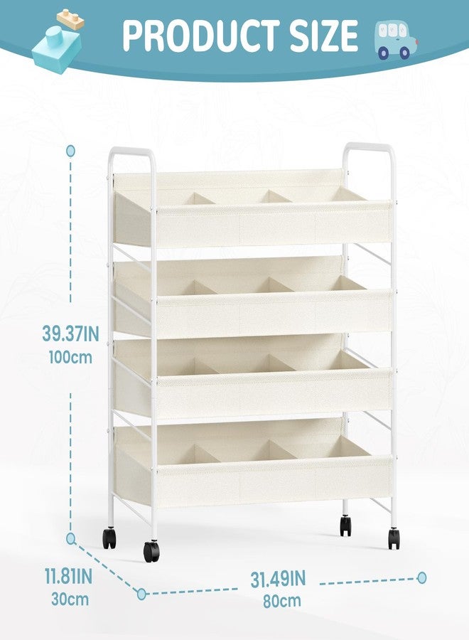 Oneyus Toy Storage Organizer with 4 Shelves - Image 2