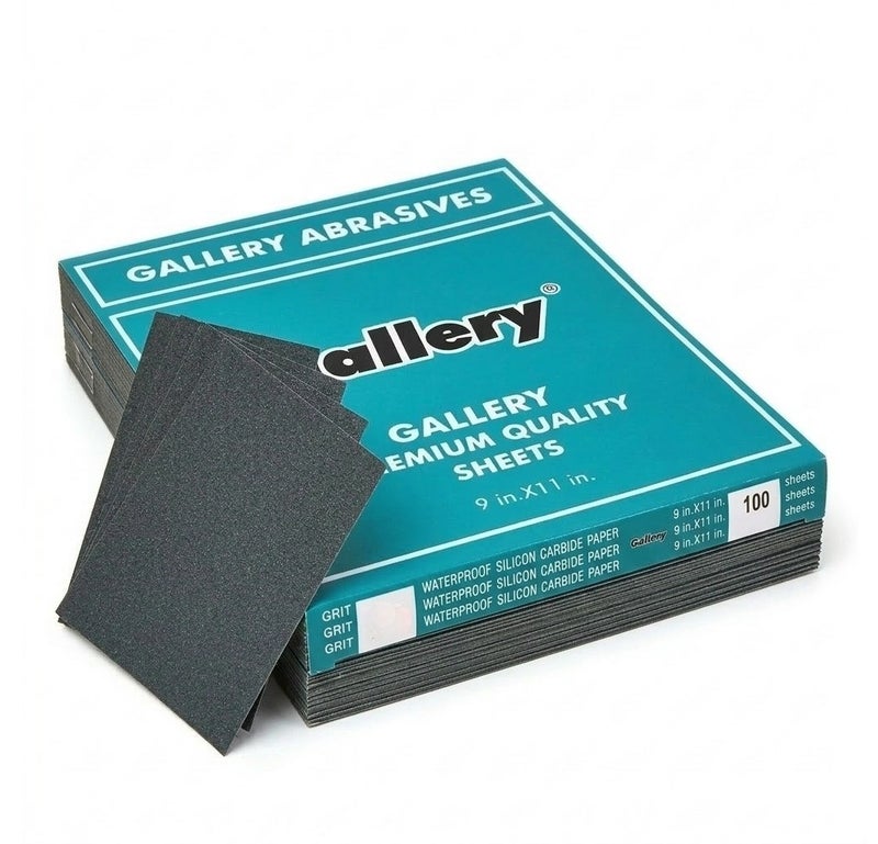Sand Paper Abrasives Paper 80-Grit (100 Sheets)