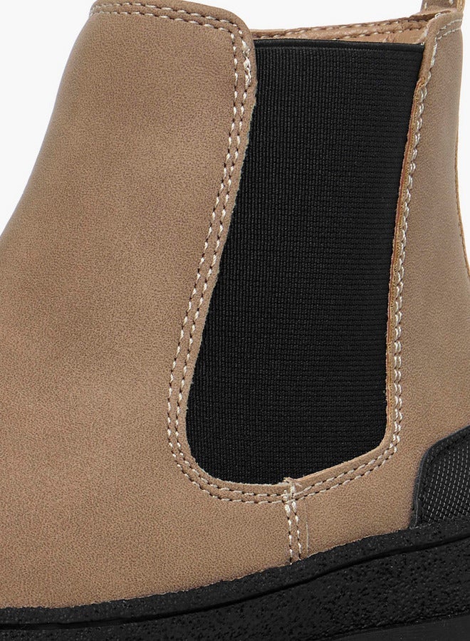 لي كوبر أحذية بوت للأولاد بكعب صلب وإغلاق بسحاب - Image 4