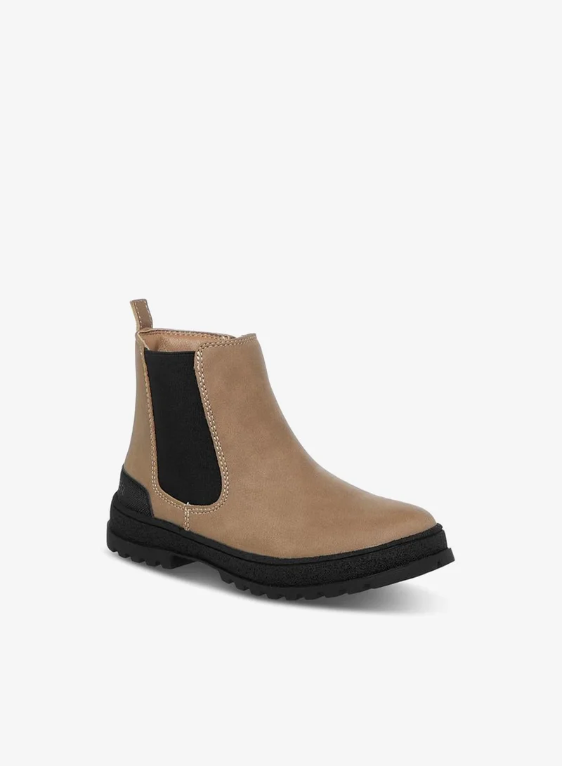 Lee Cooper Boys' Solid Ankle Boots With Zip Closure