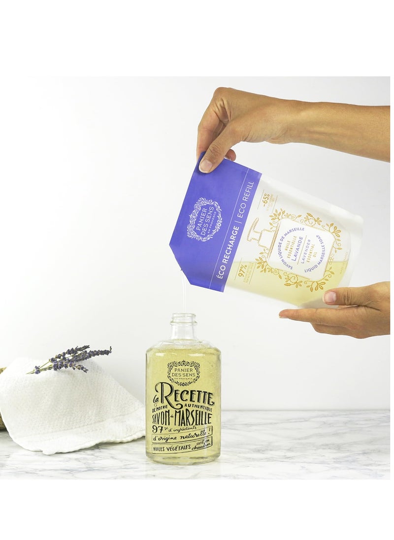 Panier des Sens - Liquid Hand Soap Refills - Lavender Foaming Hand Soap Refill - French Moisturizing Hand Wash with Coconut Oil - Kitchen & Bathroom Hand Soap - Soft Soap Refill 97% Natural - 34 Fl.oz - pzsku/Z2D5BCA99CAE1C3EA52FCZ/45/_/1740656188/bc9c7da0-a2ff-4bb5-b49e-0400b5c00d9e