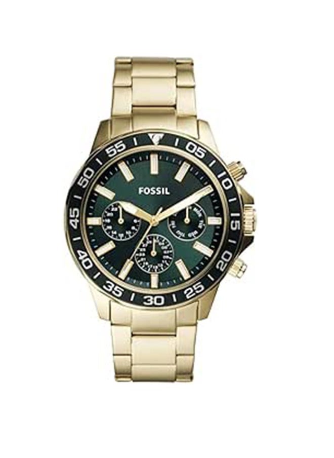 FOSSIL Fossil Men's waterproof New Fashionable stainless steel Chronograph - Gold -BQ2493  - Image 1