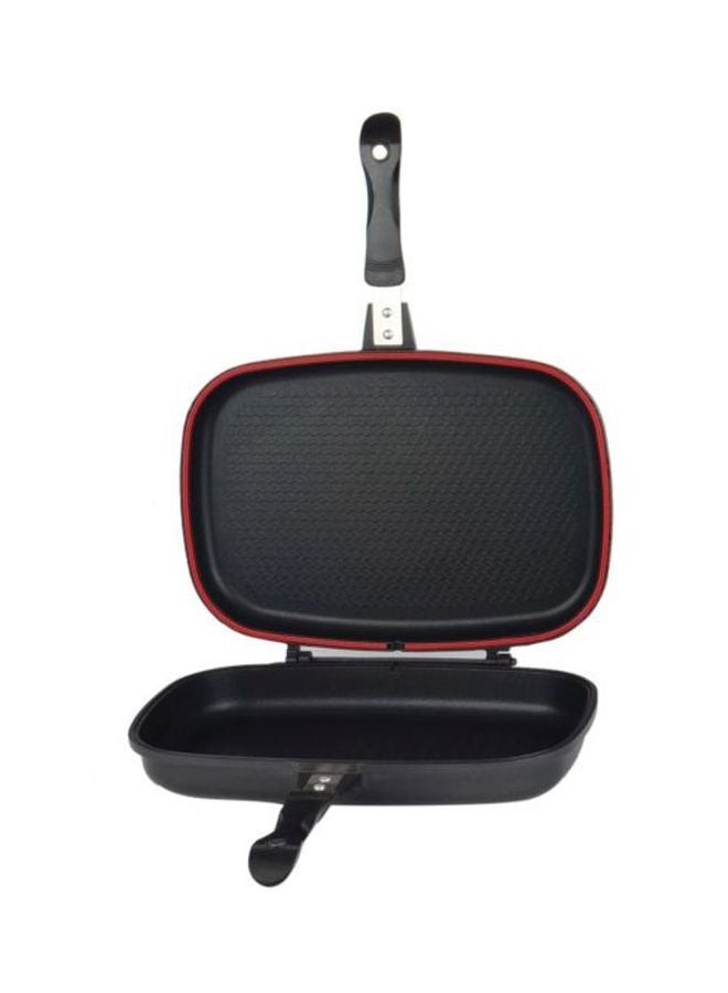 DESSINI Double Side Granite Grill Pan Black/Silver/Red 36cm - Image 2