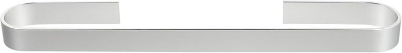 Mobestech 45cm Silver Aluminium Towel Rack Wall Mounted Bathroom Kitchen Storage Bar - Image 2