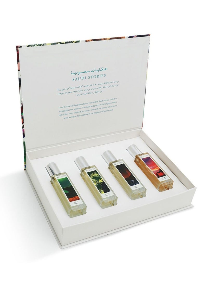 جاد مجموعة هدايا جاد، عطر سينسي سعودي ستوريز أو دو تواليت - Image 2