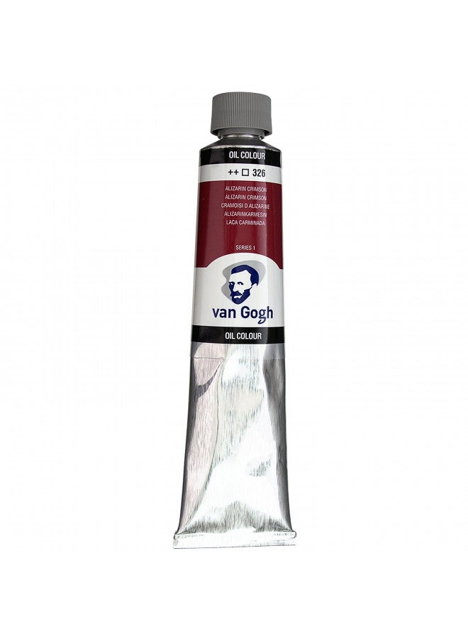 Van Gogh Oil Color Paint, 200ml Tube, Alizarin Crimson 326 - Image 1