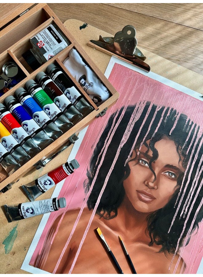 Van Gogh Oil Color Paint, 200ml Tube, Alizarin Crimson 326 - Image 5