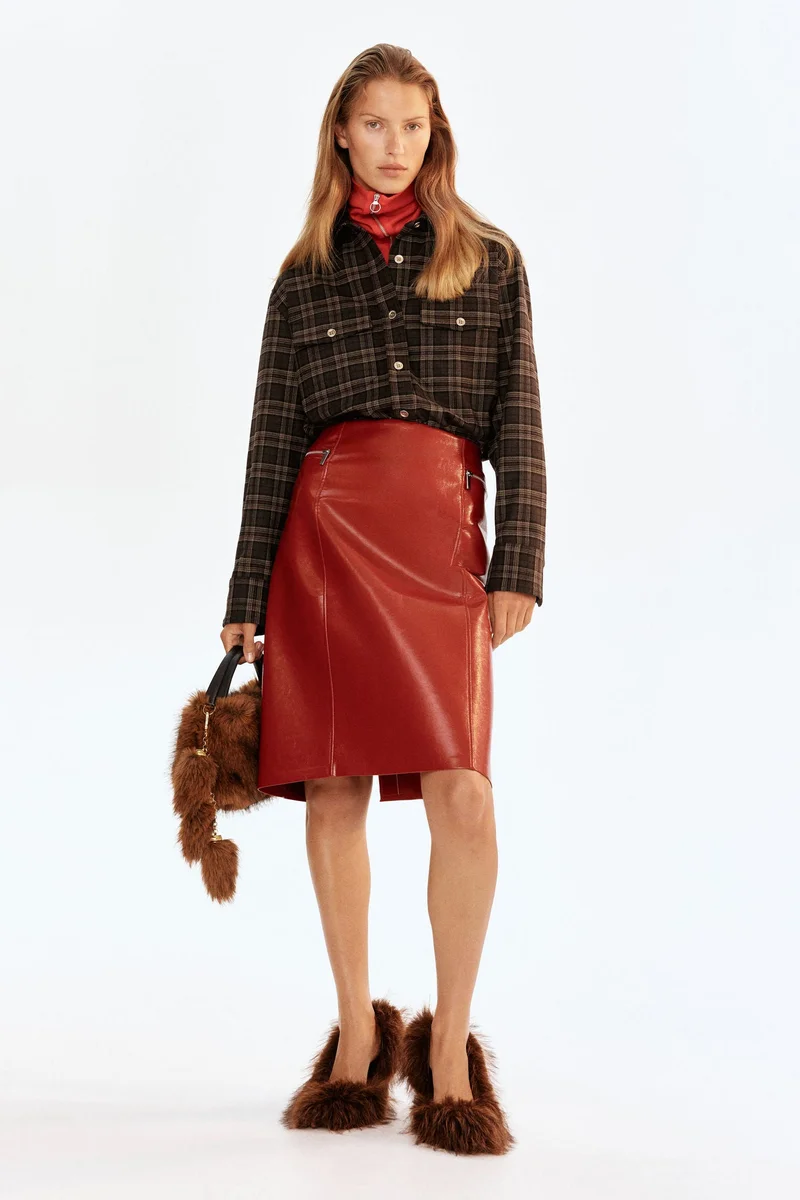 H&M Oversized flannel shirt