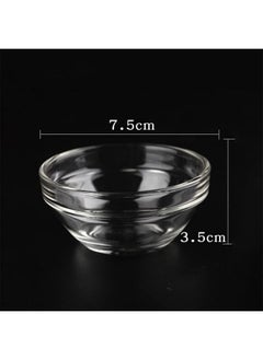 FOMIYES FOMIYES Terrarium 5 Sets Facial Masks Mixing Bowl Set Glass Cosmetic Mix Bowl Clear Prep Measuring Bowl DIY Mud Masks Mix Bowl with Spoon for Home Salon Skincare Products Makeup Kit  - Image 4