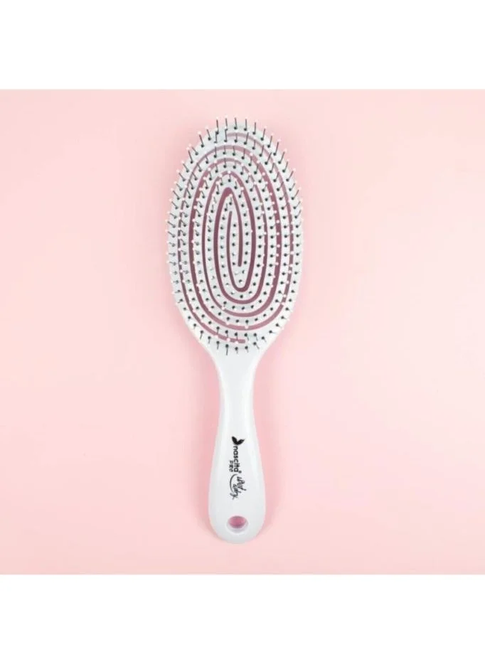 Nascita Pro Three Dimensional Oval Hair Brush 03 White