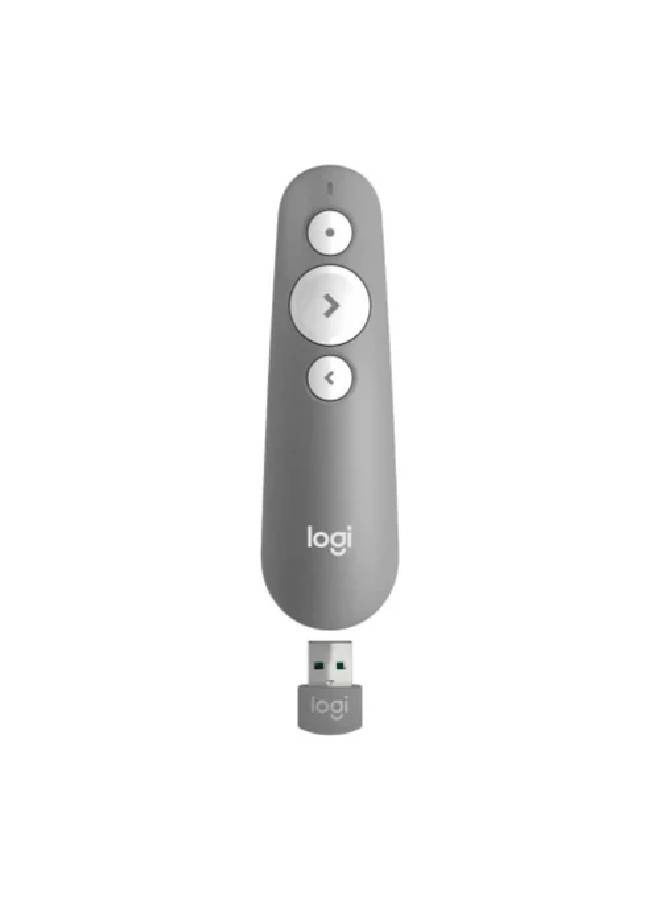 Logitech R500s Laser Presentation Remote With Broad Compatibility Grey - Image 1